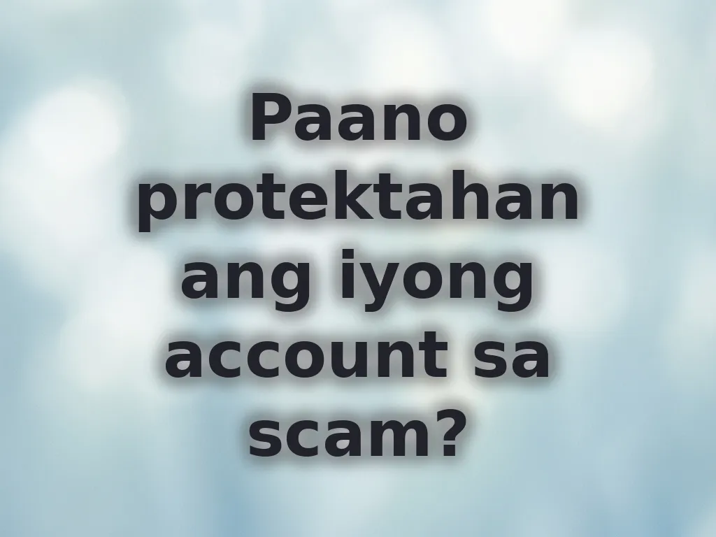 Secure account
